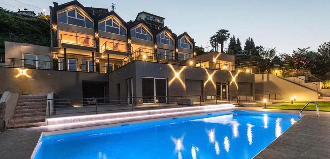 Baia Blu - Luxury Apartments With Pool Кремия Экстерьер фото